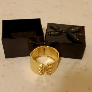 Victoria secret gold bangles